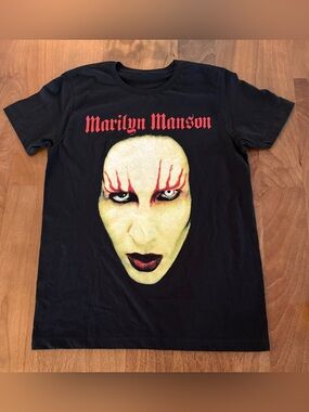 Marilyn Manson Big Face Band Tshirt